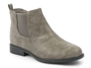 Alxir Ladies Ankle Boot with Elasticated Side and Side Zipper PSL2063