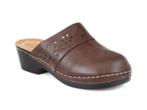 TTP Ladies Comfortable Mules with Cut-Out Decor  XB8221