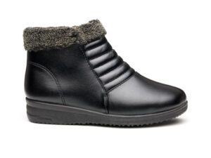 TTP Women’s Winter Ankle Boots with Patterned PU Upper XB210401
