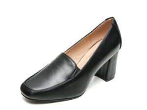 TTP Block Heel Square Toe High Heels JSF17