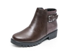 TTP Fashion Lady’s Ankle Boots with Embossed Counter XB306