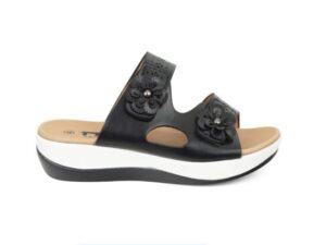 TTP Ladies Platform Sandals with Flower Decor CY2207-1