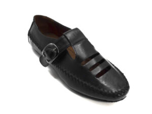 TTP Women’s Buckle Moccasin with Cut out Details on Vamp 101056-L