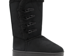 TTP Women’s Suede Four Button Mid-Calf Polar Boots CY040