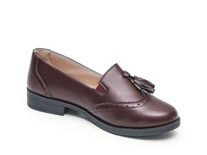 TTP Ladies Slip On Brogue with Bell Decor XB302