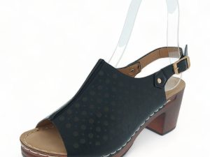TTP Women Block Heel Sandal with Slingback M10701