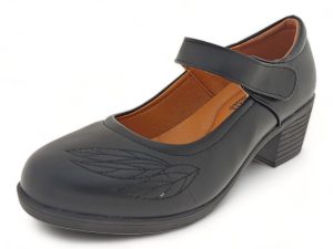 Aixir – Block Heel Court with Stitch Decor PSL2060