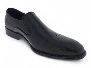Men’s Classic Loafers with Elastic Vamp Edge Y802