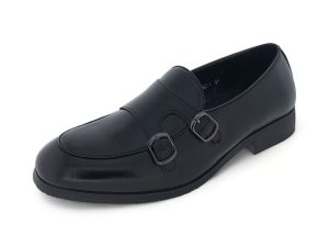 Men’s Formal Dress Shoes with Monk Strap Decor Y962