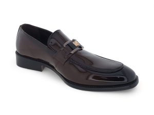 Men’s Formal Dress Shoes Patent Pu Loafers Y960