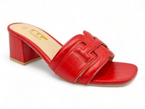 TTP Block Heel Sandals with PU Detailing XB23640