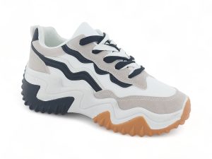 Women PU Fashion Platform Sneakers XB8218