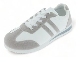 Fashion Women Grey PU Sneakers XB21102