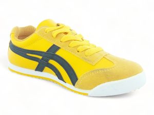 Kids Fashion Striped PU Casual Sneakers T9710A-3