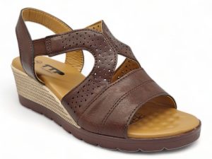 TTP Ladies Wedge Heel Sandals XB2308-5