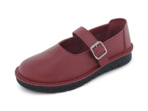 TTP Women Red Round Toe Cushioned Soft Sole Loafers XB7302